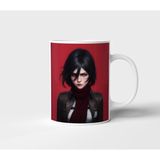 Mikasa Ackerman Attack On Titan Anime Tasarım Kupa - Hediyelik Kupa - Baskılı Kupa - 1 Adet - 300 ml