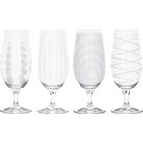 Mikasa C000211 Cheers 4lü 460ML Craft Bira Bardağı Seti - Şeffaf