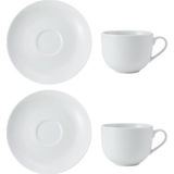 Mikasa Chalk Porselen 220 ml Çay Bardak Seti