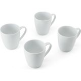 Mikasa Chalk Porselen 4lü 380ML Kupa Seti