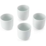 Mikasa Chalk Porselen 4lü Yumurtalık Seti - Beyaz