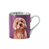 Mikasa Fine China 280 ml Düz Taraflı Cockapoo Kupa