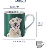 Mikasa Fine China 280ML Düz Taraflı Kupa Labrador