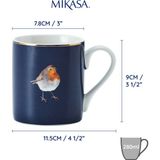 Mikasa Fine China 280ML Düz Taraflı Kupa Robin