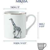 Mikasa Fine China 280ML Düz Taraflı Kupa Zürafa