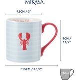Mikasa Fine China İstakoz Desenli 280 ml Kupa