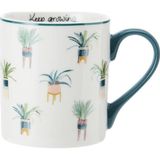 Mikasa Fine China Kaktüs Desenli 280 ml Kupa