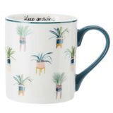 MIKASA Fine China Kaktüs Desenli Kupa 280ml MKCANCACTUS