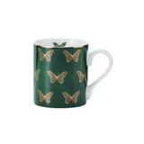MIKASA Fine China Kelebek Desenli Kupa 280ml, MKCANBFLIES