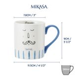 Mikasa Fine China Mösyö Desenli 280 ml Kupa