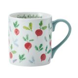 MIKASA Fine China Turp Desenli Kupa 280ml, MKCANRADISH