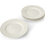 Mikasa Mkcbsplatepk4 Cranborne Stoneware 4lü 21CM Pasta Tabak Seti - 4 PARÇA
