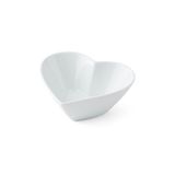 Mikasa Mkchhrtbsml Chalk Porselen 13CM Kalp Servis Tabağı - Beyaz