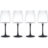 Mikasa MKPALWW4PC Palermo 4'lü Beyaz Şarap Kadehi Seti - Şeffaf - Standart