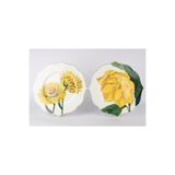 Mikasa Moor 2li Art Of Botanical Sarı Tatlı Tabağı 21 cm