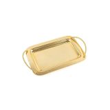 Mikasa Moor 35x21x2 cm Gold Metal Tepsi