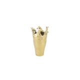 Mikasa Moor Antik Gold At Dekorlu Metal Vazo 23x35cm