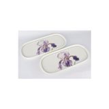 Mikasa Moor Art Of Botanica Lila 2li Oval Tabak 35x15cm P388.132900