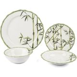Mikasa Moor Bamboo 24 Parça 6 Kişilik Yemek Takımı