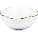 Mikasa Moor Beyaz Gold Rimli Porselen Kase 24X11CM - 24 cm