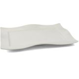 Mikasa Moor Beyaz Pors Servis Tabağı 41x30x4cm