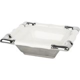 Mikasa Moor Beyaz Silver Kase 27x8cm