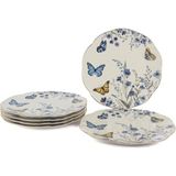 Mikasa Moor Butterfly Lovers 6'lı Porselen Servis Tabağı 27 cm - Standart
