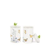 Mikasa Moor Butterfly Lovers Porselen 2'li Kavanoz 20 Cm