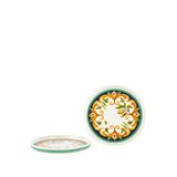 Mikasa Moor Capri Flora Renkli Porselen 2'li Sunum Tabağı 15 Cm