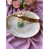 Mikasa Moor Dream Gold Yuvarlak Servis Tabağı - 28*12