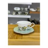 Mikasa Moor ETERNAL FLOWERS TEK KİŞİLİK TÜRK KAHVESİ FİNCANI