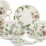 Mikasa Moor Florid 6lı Kahve Fincanı Seti 18prç 100cc