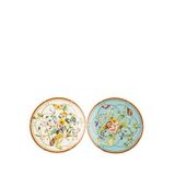 Mikasa Moor Gardenia Luxe Desenli Porselen 2'li Tatlı Tabağı 20 Cm