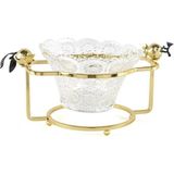 Mikasa Moor Gold Cam Sunumluk Kase 30X18X13CM - Şeffaf - yok