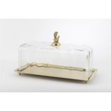 Mikasa Moor Gold Dik 35x17x20 cm Cam Kapaklı Sunumluk
