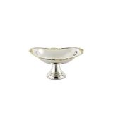 Mikasa Moor Gold Gümüş Ayaklı Gondol Tabak 22x16x12cm