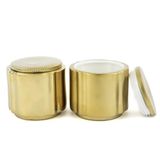 MİKASA MOOR GOLD LAVANTA DESENLİ 2'Lİ KAVANOZ 14X13 CM