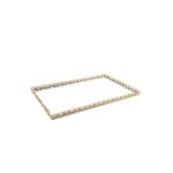 Mikasa Moor Gold Metal Dikdörtgen Aynalı Tepsi 56x36cm
