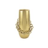 Mikasa Moor Gold Zincirli 15x32 cm Metal Vazo