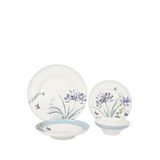 Mikasa Moor Lavender Flutter Porselen 24 Parça 6 Kişilik Yemek Takımı