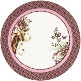 Mikasa Moor Magenta 4'lü Servis Tabağı 27cm - 4 Adet