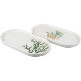 Mikasa Moor Marinet 2li Oval Servis Tabağı Seti 32X16CM - 32 x 16 cm