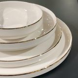 Mikasa Moor Modern Gold 24 Parça 6 Kişilik Yemek Takımı