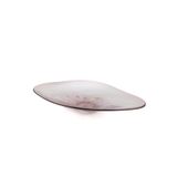 Mikasa Moor Pembe Cam Dekoratif Oval Tabak 61x34x10cm