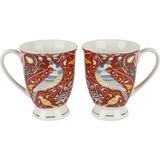 Mikasa Moor Phoenix Red 2li Kupa 290 ml - 2 Adet