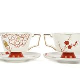 Mikasa Moor Poppy 2li Çay Fincanı Seti 240cc