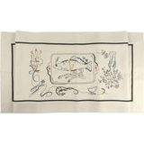 Mikasa Moor Poseidon Bej Nakışlı Runner 50X170 cm - Kum Beji - Standart