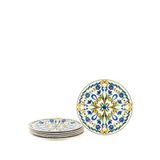 Mikasa Moor Provence Renkli Porselen 6'lı Pasta Tabağı Seti