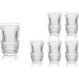 Mikasa Moor Retro Dalga 6lı Meşrubat Bardağı 370ML - 6 Adet - 370 ml