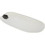 Mikasa Moor Rosaria Beyaz Oval Tabak 36X18CM - yok